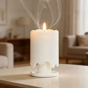 Nuovo Deodorante per Camera da Letto, Diffusore di Aromi Senz'Acqua Decorativo per Festività, <span class=keywords><strong>Candele</strong></span> Elettriche Senza Fiamma a LED per Profumare la Casa - Product Image 6