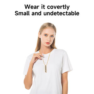 เครื่องสั่นรูปทรงกระสุนสีทองสุดหรู พร้อมสายรัดแบบดิลโด้ นวดหน้า สร้อยคอ บรรจุภัณฑ์ของขวัญ ของเล่นเซ็กส์ขนาดเล็กสำหรับผู้หญิง - Product Image 5