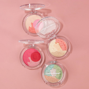 <span class=keywords><strong>Colorina</strong></span> marca venta al por mayor fábrica de productos de maquillaje buena calidad popular brillo resaltador brillo rubor - Product Image 3