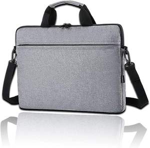 Sac fourre-tout pour ordinateur portable avec logo personnalisé, sac à bandoulière réglable pour le travail et les voyages, grande capacité, sac fourre-tout portable en Oxford - Product Image 5