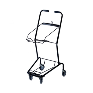 ตะกร้าช้อปปิ้งลวดโลหะ2ชั้นสำหรับร้านขายของชำและร้านค้าปลีก - Product Image 3