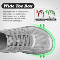 Baskets d'extérieur unisexes pour hommes et femmes, chaussures pieds nus larges et larges à la mode, chaussures de marche minimalistes pour hommes et femmes