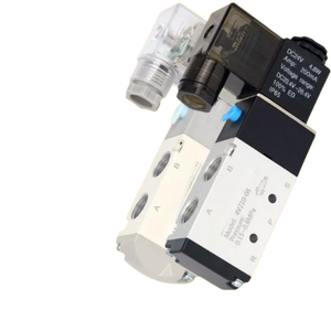 Elettrovalvola Pneumatica con Bobina in Rame Puro <span class=keywords><strong>per</strong></span> il Controllo dell'Estensione e il Ritrazione del Cilindro 4V210 - Product Image 1