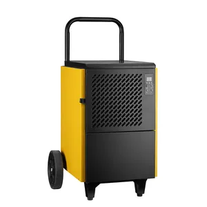 Industrial Dehumidifier 50L Portable Compact Air Moisture Remover Industrial Growing Air Purifier Desiccant Dehumidifier Home Commercial Greenhouse