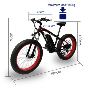 Bicicleta Eléctrica Zeegr Electro Elec Chopper Frike de 26 Pulgadas, Bicicleta Eléctrica Elektro Frey, Bicicleta Eléctrica Ilectric - Product Image 5