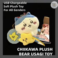 Sac à dos pour enfants en maille doublée, avec pendentif ours Usagi autoironique Chiikawa japonais 2026, en coton PP doux, modèle animal en peluche