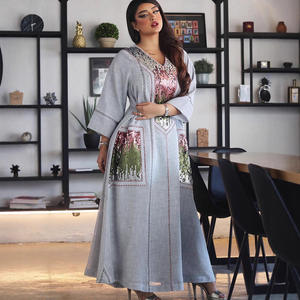 Eid Muslim Party <b>Dress</b> for Women Abaya Sequins Maxi Evening <b>Long</b> <b>Dresses</b> Jalabiya Morocco Dubai Abayas <b>Kaftan</b> Vestidos <b>Long</b> Robe - Product Image 4