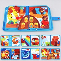 Filz-Busy-Board für Kleinkinder, Aktivitätsbuch, Frühes Lernen, Alltagskompetenzen-Spielzeug, Reise- und Heimunterricht, Vorschul-Partygeschenk