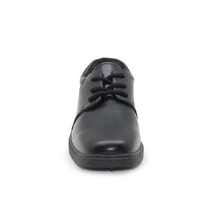 Zapatos de cuero negros para niños, calzado escolar cómodo, barato, venta al por mayor - Product Image 4