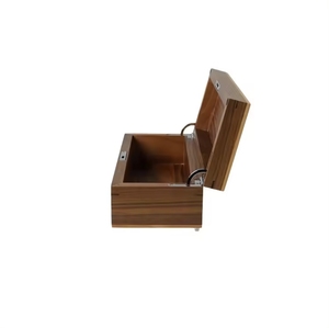 High Quality Eco-Friendly <b>Storage</b> Gift <b>Box</b> Pine Wood Veneer <b>Lockable</b> Handmade Custom Natural Craft Wooden - Product Image 5