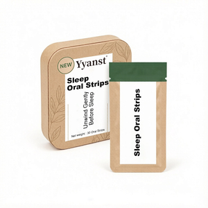 Tiras Orales Disolubles para Dormir Yyanst, Caja Metálica Reutilizable, Paquete de 30 Piezas - Product Image 1