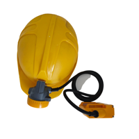 Wiederaufladbare LED SPOTLUX Bergbau-Stirnlampe für Untertage-Kohlebergwerke