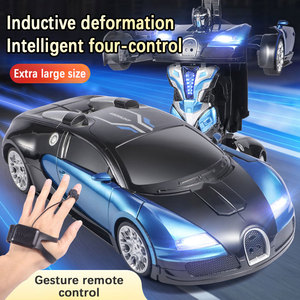 RC Car 1/10 50CM Oversized Transformadores de Controle Remoto Brinquedos Drift Voice-Sensitive Gestos <span class=keywords><strong>Toy</strong></span> Robots Veículos para Menino - Product Image 3