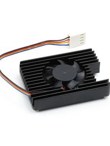 مروحة تبريد مخصصة الكل في واحد لوحدة تحويل التوت بي 4 سم 4 ، قابلة للتعديل بسرعة ، مع أشرطة حرارية ، خيارات 5 فولت/12 فولت - Product Image 2