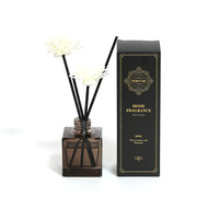 Diffuseur de parfum d'ambiance à bâtonnets en rotin, huile essentielle naturelle, parfum longue durée, pour la décoration intérieure