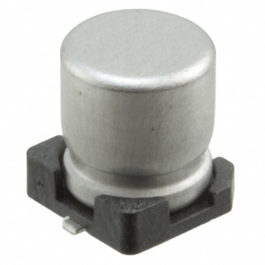 Fournisseurs de composants électroniques originaux UUP1C100MCL1GS, condensateurs électrolytiques en aluminium 10 uF ±20% 16V, montage en surface - Product Image 1