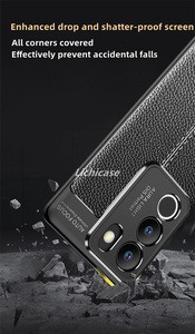 Funda Lichicase para Vivo X100, Funda de TPU Suave con Textura de Cuero de Lujo, Funda de Silicona para Teléfono Celular Vivo V29, Funda Protectora de Cuero - Product Image 5
