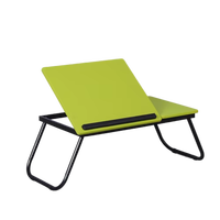 Bureau d'ordinateur pliable réglable pour chambre à coucher petit lit mobile levé Table d'étude pour enfants Table d'ordinateur pliable KC-T0278S