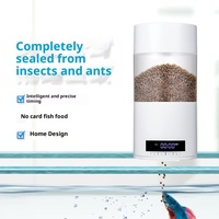 Nouvel distributeur automatique de nourriture pour poissons avec installation multi-angles, alimentation quantitative programmable, distributeur intelligent de nourriture pour aquarium