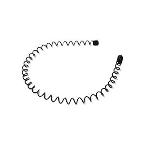 6 bandeaux noirs en <span class=keywords><strong>zigzag</strong></span> ondulés pour un usage quotidien, yoga, sport, bandeau en métal antidérapant, bandeau unisexe pour homme - Product Image 4