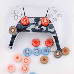 WEIAI Wukong Silikon-Daumengriffe für PS5 Slim Pro <span class=keywords><strong>PS4</strong></span> <span class=keywords><strong>Controller</strong></span> Joystick Thumbstick-Abdeckung - Product Image 6