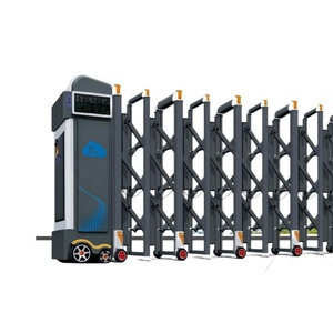 Puertas Retráctiles Automáticas Plegables de Aleación de Aluminio con Sensor de Seguridad para Uso Escolar - Product Image 1