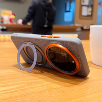 360 °   Funda Protectora Giratoria con Carga Inalámbrica Magnética y Protección de Cámara para Xiaomi 14 15 Ultra 17 Ultra