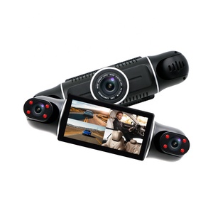 Tư Nhân Dụng Cụ 4 Cách Xe Hộp Đen Bãi Đậu Xe Màn Hình Vòng Lặp Ghi Âm 4 Ống Kính 1080P Xe Dashcam Xe Ghi Âm - Product Image 1