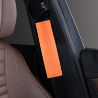 Coussin de ceinture de sécurité en cuir confortable, anti-étranglement, long, toutes saisons, résistant à l'usure, ajustement universel pour Toyota Honda Ford