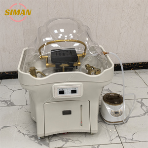Bassin de <span class=keywords><strong>lavage</strong></span> de <span class=keywords><strong>cheveux</strong></span> portable Siman No Plumbed Head Spa, équipement de spa capillaire japonais, réservoir d'<span class=keywords><strong>eau</strong></span> de 60L et réservoir d'eaux usées de 30L - Product Image 3