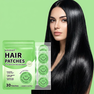 Parches Capilares con Biotina Extra Fuerte, Fórmula para el Crecimiento del Cabello, a Base de Plantas Naturales - Product Image 1