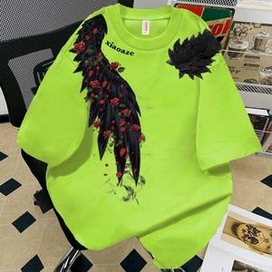 T-<span class=keywords><strong>shirt</strong></span> décontracté pour homme tendance 2026, impression de haute qualité, coton pur, doux pour la peau, confortable - Product Image 6