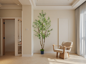 Nuevo Diseño de Árbol de Olivo Artificial al por Mayor, Planta de Olivo Artificial para Decoración de Hogar, Oficina, Centro Comercial y Tienda - Product Image 2