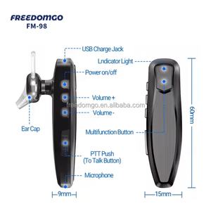 หูฟังไร้สาย Freedomgo FM-98 รุ่นยอดนิยม แบบครอบหู พร้อมจอแสดงผลดิจิตอล ตัดเสียงรบกวน วิทยุสื่อสารแบบสองทาง - Product Image 5