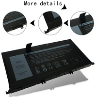 Batterie d'ordinateur portable de remplacement 74Wh 357F9 pour Dell Inspiron 15 7000 7557 7559 7566 7567 5576 5577 Série INS15PD