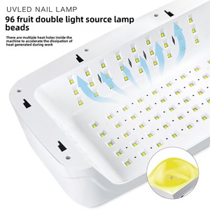 <span class=keywords><strong>Lampe</strong></span> de photothérapie professionnelle portable pour ongles avec double source de lumière, haute puissance, grand espace, <span class=keywords><strong>lampe</strong></span> de séchage UV - Product Image 3