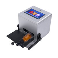 Máquina Codificadora Automática al por Mayor de Fábrica, Impresora de Inyección de Tinta Estática de Fácil Operación para Fecha de Caducidad en Empaques Flexibles de Huevos, Tinta Eco Solvente