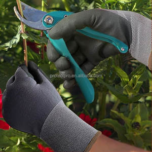 Guantes DE TRABAJO recubiertos de nitrilo de espuma para hombres, antideslizantes y duraderos, impermeables, resistentes al aceite para uso en jardín de construcción - Product Image 6