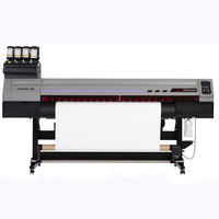 Imprimante UV rouleau à rouleau Mimaki UJV100-160 utilisant l'encre LUS-210