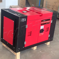 5kw 10kva 12kva 15kw petit générateur de puissance portable bon marché de l'usine groupe électrogène diesel silencieux électrique insonorisé 20kva