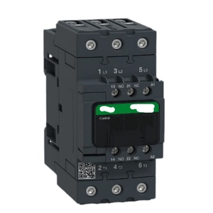 คอนแทคเตอร์ LC1D65AF7C IEC ของแท้ใหม่, TeSys Deca, แบบไม่กลับทาง, 65A, 40HP ที่ 480VAC, สูงสุด 100kA SCCR, 3 เฟส, 3 NO, 110VAC 50/60Hz - Product Image 1