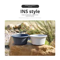 Pot de fleurs en PP directement de l'usine, pot à bulbes Hollen, conteneur de semis pour balcon et extérieur, design nordique économe en eau, vente en gros