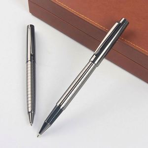 High Quality Custom Logo Luxury Stainless Steel Ballpoint <b>Pens</b> 1.0 mm Writing Width Premium Promotional Items with Custom Logo - Product Image 2