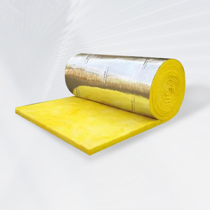 Couverture en <span class=keywords><strong>laine</strong></span> <span class=keywords><strong>de</strong></span> <span class=keywords><strong>verre</strong></span> en aluminium, haute densité 24-48 kg/m³, barrière contre la <span class=keywords><strong>vapeur</strong></span>, pour l'isolation des tuyaux, système CVC - Product Image 3