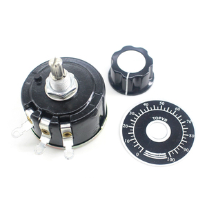 Bonens wx111 (030) lần lượt duy nhất wirewound chiết 1K 1.5k <span class=keywords><strong>2.2K</strong></span> 4.7k 10k 22K 47K 1K5 2K2 4K7 3W ROTARY rheostats - Product Image 4