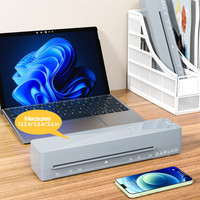 Laminateur de poche A4 FNL001 de petite taille pour feuille d'or, laminage à chaud et à froid, épaisseur 80 microns, 100 microns, 125 microns
