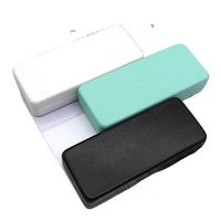 Vente en gros de nouveaux étuis à lunettes minimalistes en fer rectangulaires, boîtes de rangement pour lunettes, grande capacité, étuis à lunettes pour hommes et femmes
