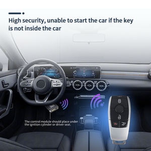 Kit d'entrée sans clé passive EASYGUARD Smart Key PKE compatible avec Benz avec bouton de démarrage OEM d'usine et accès confortable - Product Image 5