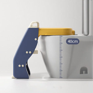 Petite échelle de toilettes pour enfants, pot d'entraînement, siège de toilette avec couvercle, tabouret 2022 - Product Image 3