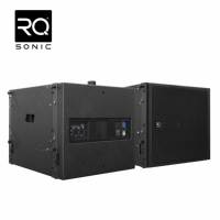 Caisson de basses actif RQSONIC CS18A08 1300W RMS, bass reflex, haute efficacité, sortie stable, en contreplaqué, 18 pouces, avec DSP